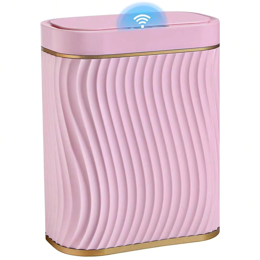 10L/2.6 Gallon Smart Small Trash Can, Smart Pop-Up Lid Kitchen Trash Can, Bathroom, Kitchen, Bedroom, Powder Room, Craft Room, Office, College Trash Basket